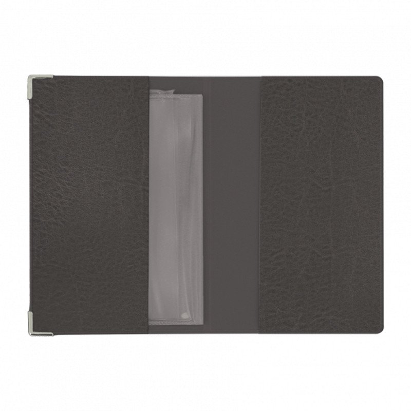 Pochette personnalisable pour carte grise en similicuir, fabriqu?�e en France - objet 