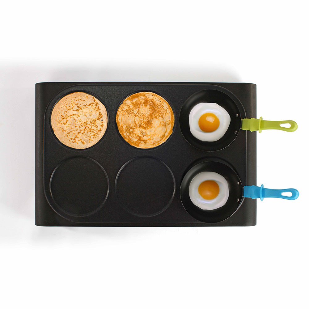 Set mini woks, crêpière et gril