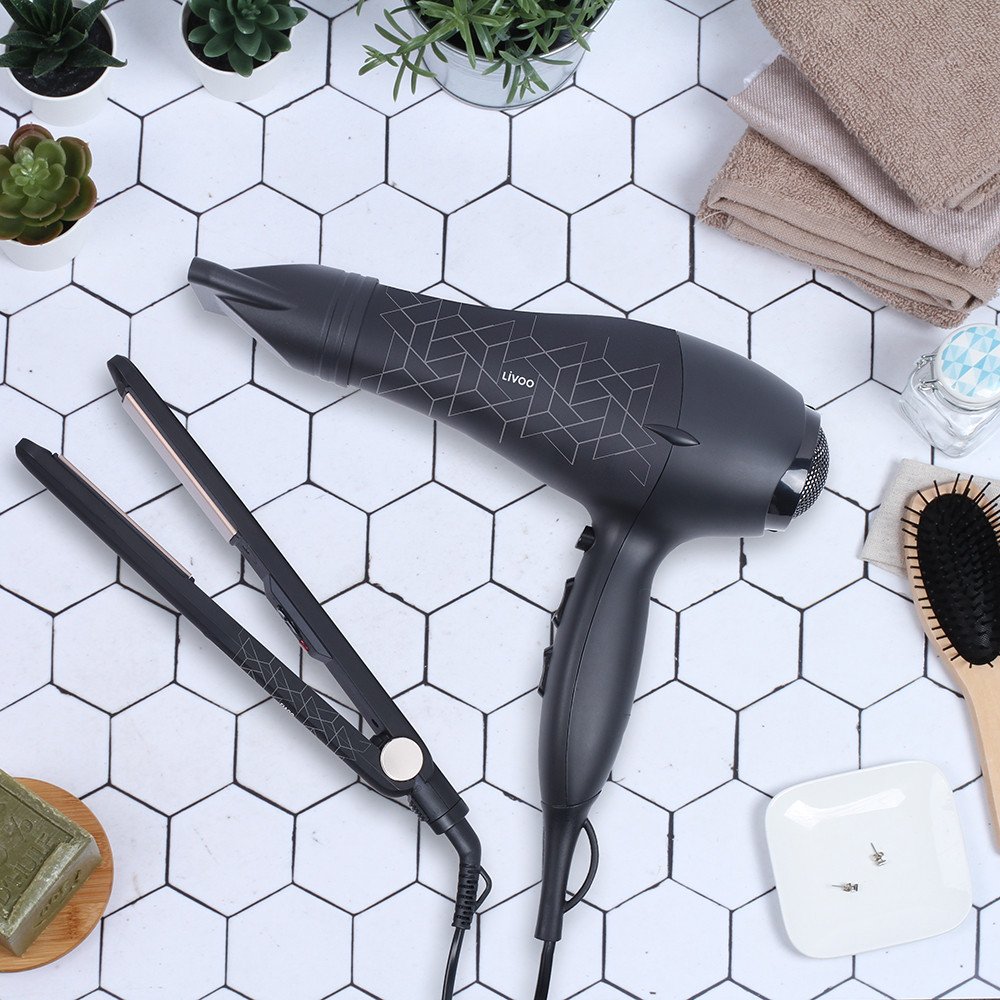 Set de coiffure sèche-cheveux lisseur