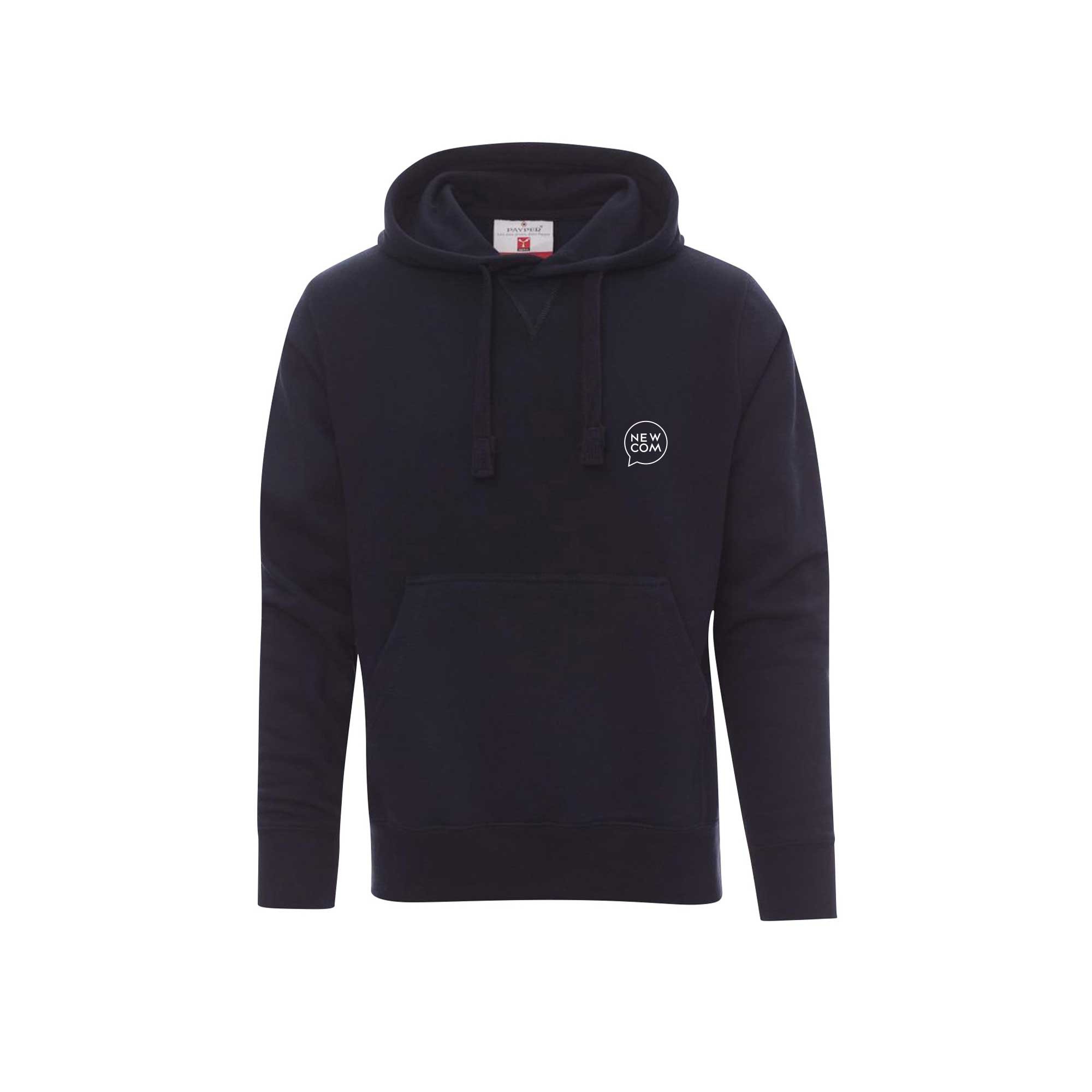 Sweat à Capuche Personnalisable Homme - Fermeture éclair Complète, Poches Latérales - Personnalisation Texte Ou Logo - Pour équipe, Sport, Cadeau
