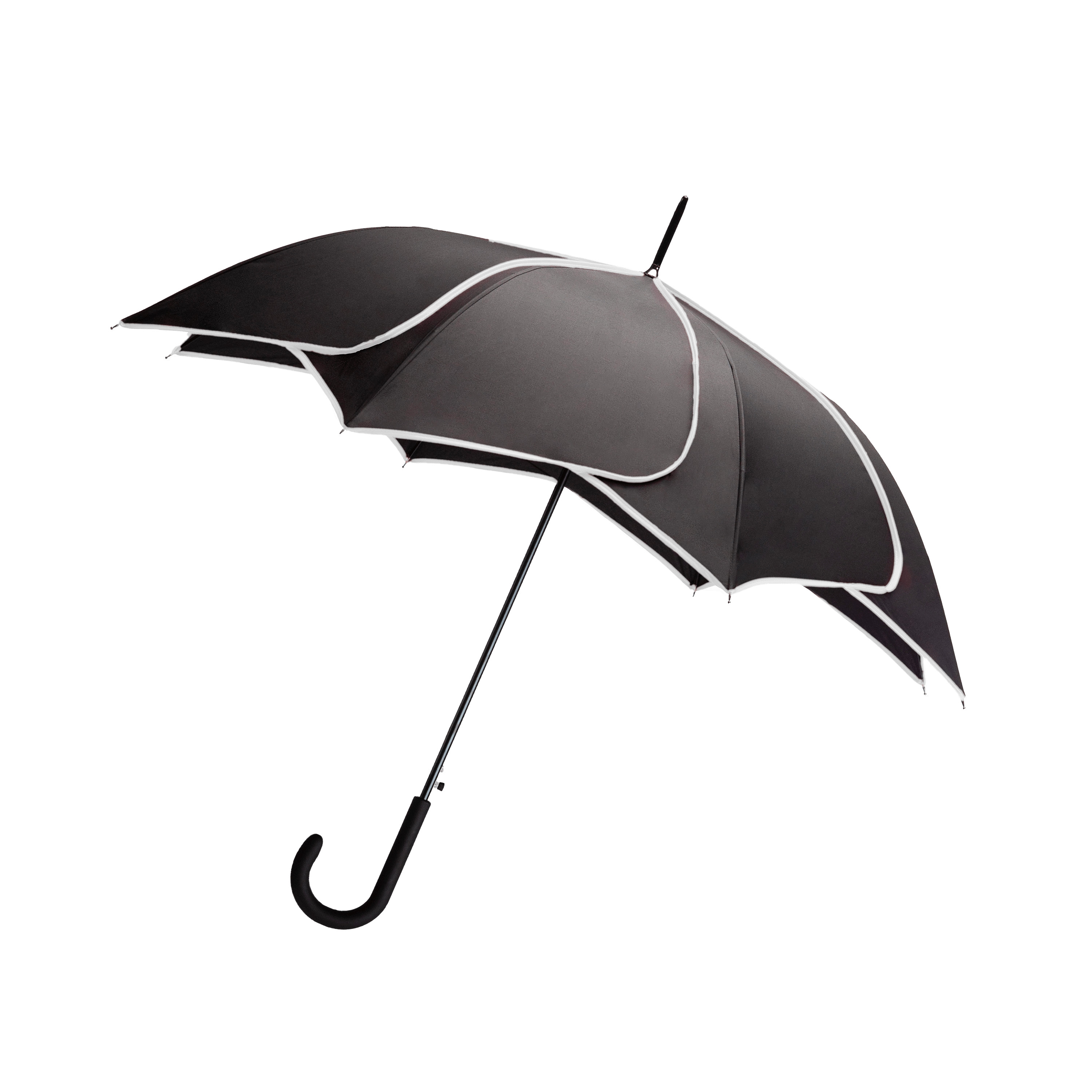 Parapluie Transparent, Parapluie Resistant Vent Fort, Parapluie Transparent Pliant Parapluie De