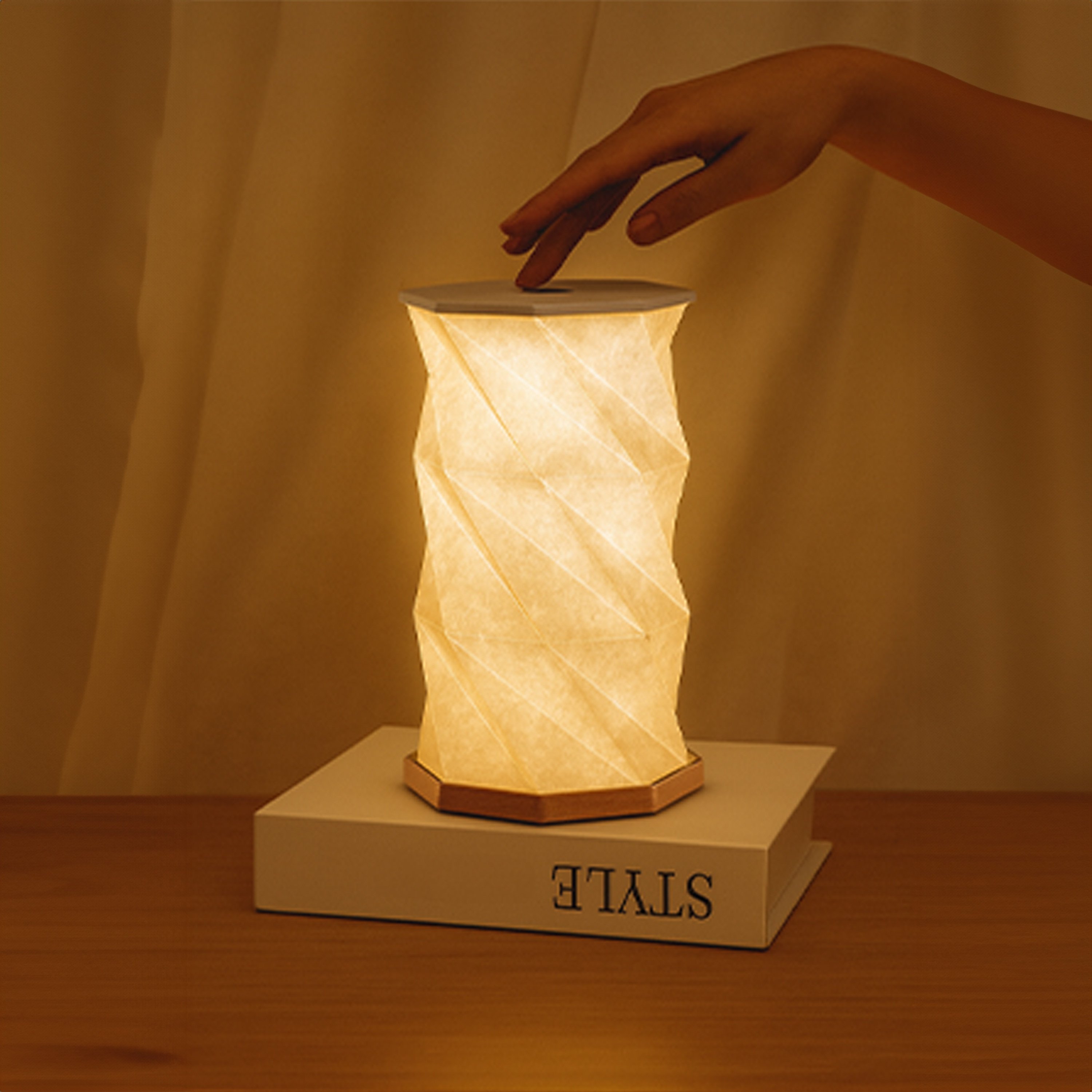Lexon MINA Sunrise – Réveil Lumineux Simulateur D'Aube Et Crépuscule, Lampe LED Tactile Multicolore, Bronze Élégant