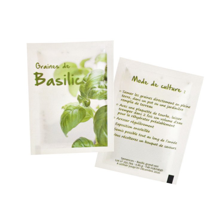 Sachet de graines 60 x 80 mm Seed bag